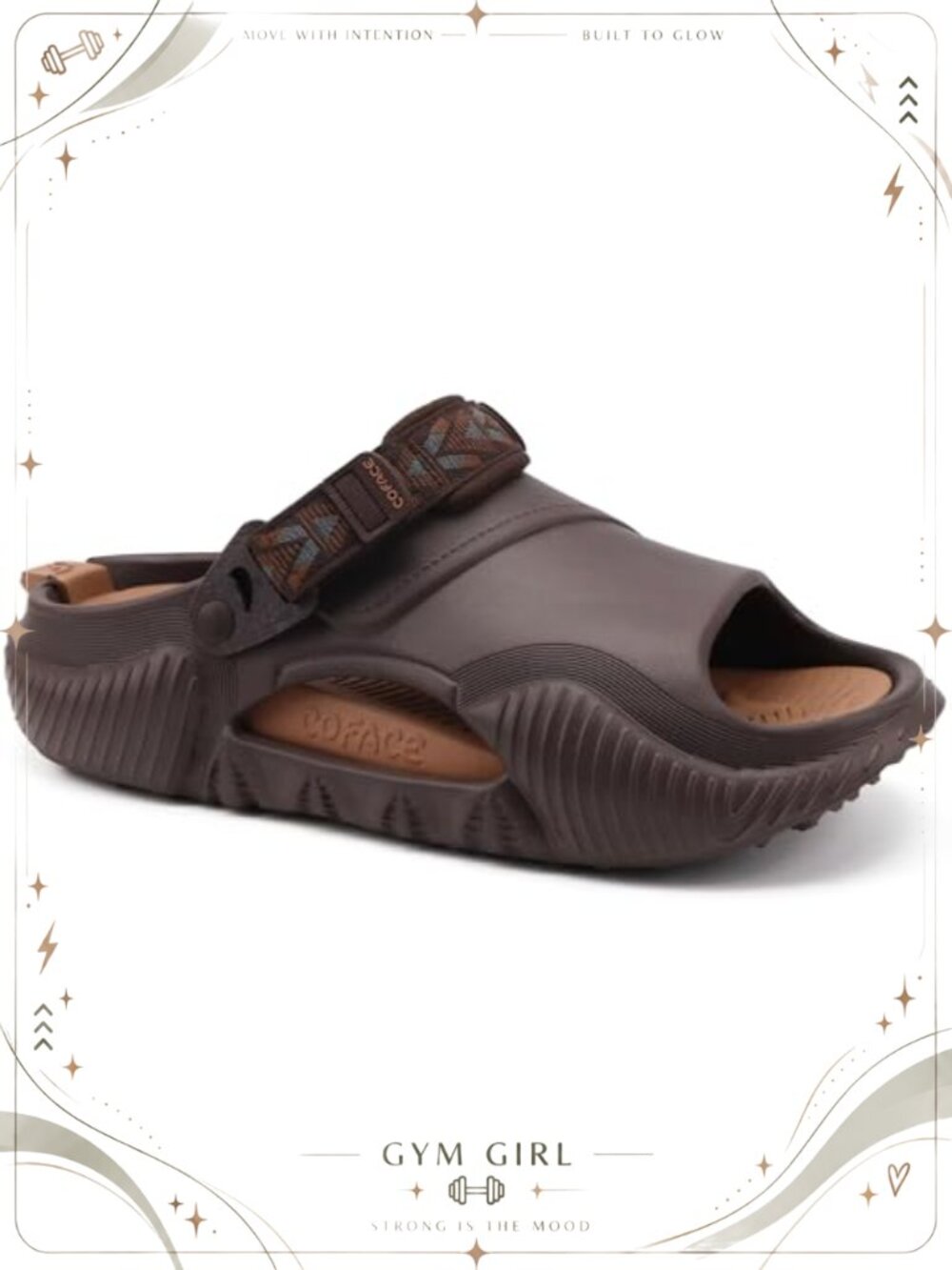 COFACE Mens Clogs with Arch Support Orthopedic Recovery Sandals Casual